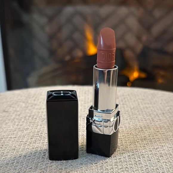 New $49msrp Limited Edition Dior Rouge Mitzah 424 Nude Fauve Satin Lipstick - Picture 2 of 5